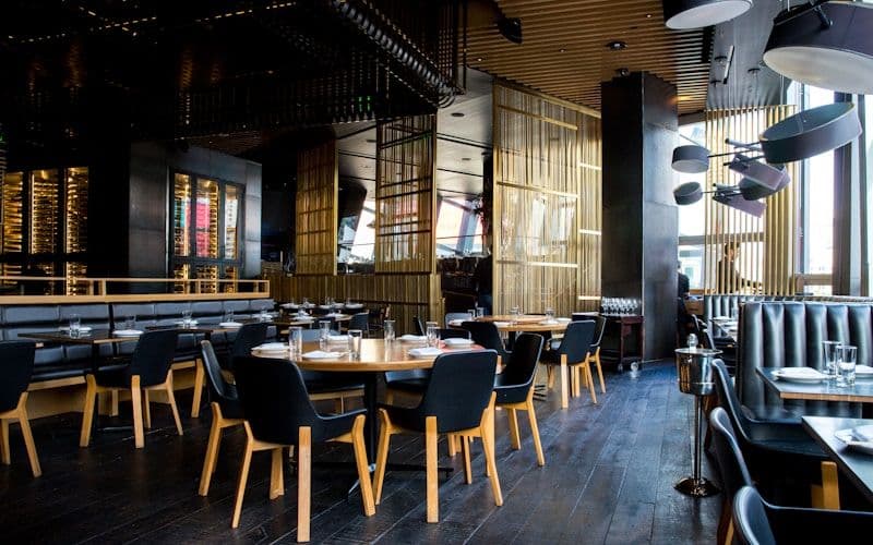 Restaurant dining area